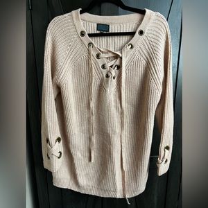 Light pink women’s sweater